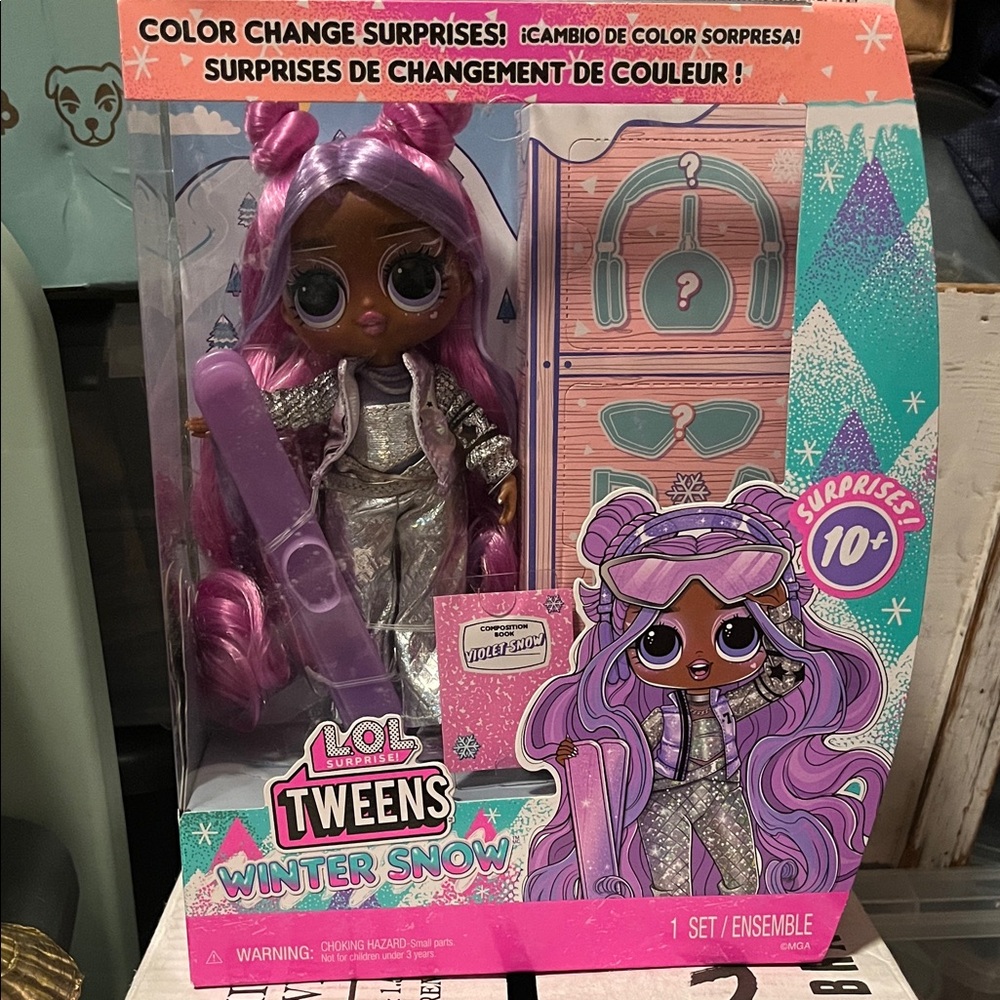 L.O.L. Surprise! Tweens Winter Snow Doll - Pink and Silver